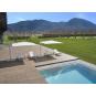 Mesa auxiliar interior, exterior 50x50 blanco SHIO garbar