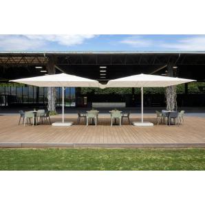 Parasol exterior 400x400 marfil SICILIA garbar