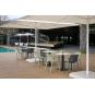 Parasol exterior 400x400 marfil SICILIA garbar