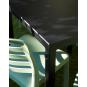 4 Silla reciclada interior, exterior amarillo fuego WIND ECO garbar - 4 unidades