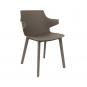 2 Silla click interior, exterior chocolate - chocolate ANGIE Resol - 2 unidades