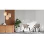 2 Silla click interior, exterior chocolate - chocolate ANGIE Resol - 2 unidades