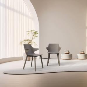 2 Silla click interior, exterior chocolate - chocolate ANGIE Resol - 2 unidades