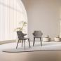 2 Silla click interior, exterior chocolate - chocolate ANGIE Resol - 2 unidades