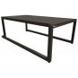 Mesa de centro interior, exterior 101x60 negro BARCINO Resol