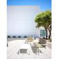 4 Silla con brazos interior, exterior blanco BARCINO Resol - 4 unidades