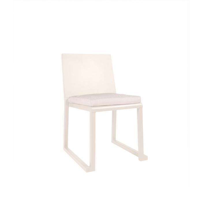 4 Silla interior, exterior blanco BARCINO Resol - 4 unidades