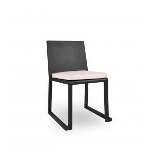 4 Silla interior, exterior negro BARCINO Resol - 4 unidades