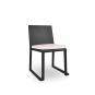 4 Silla interior, exterior negro BARCINO Resol - 4 unidades