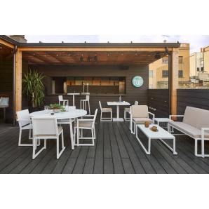 4 Silla interior, exterior negro BARCINO Resol - 4 unidades