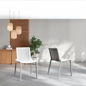 2 Silla interior, exterior chocolate BEEKAT Resol - 2 unidades