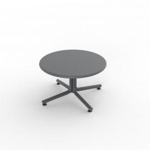 Mesa de centro interior, exterior Ø70 gris oscuro BINI Resol