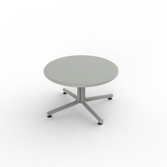 Mesa de centro interior, exterior Ø70 gris verdoso BINI Resol