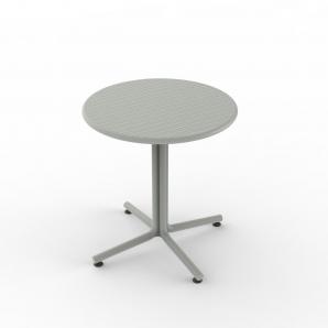 Mesa redonda interior, exterior Ø70 gris verdoso BINI Resol