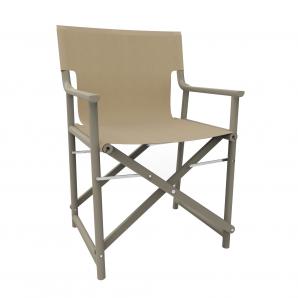 2 Silla plegable interior, exterior arena - beige BOSS Resol - 2 unidades