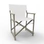 2 Silla plegable interior, exterior arena - blanco BOSS Resol - 2 unidades