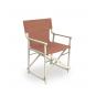 2 Silla plegable reciclada interior, exterior nácar - amber BOSS ECO Resol - 2 unidades
