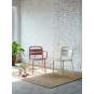 4 Silla con brazos interior, exterior arena COMO Resol - 4 unidades