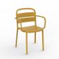 4 Silla con brazos interior, exterior toscano COMO Resol - 4 unidades