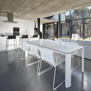 2 Silla con brazos interior, exterior negro ESPIGA Resol - 2 unidades
