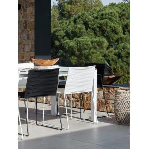 4 Silla interior, exterior negro ESPIGA Resol - 4 unidades
