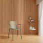 2 Silla con brazos interior, exterior blanco GINA Resol - 2 unidades