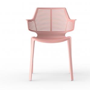 2 Silla con brazos interior, exterior terracota IKONA Resol - 2 unidades