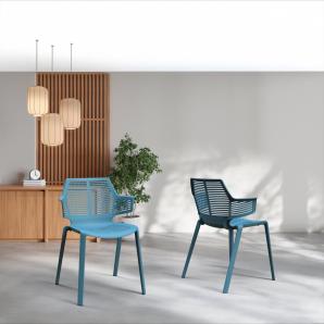 2 Silla con brazos interior, exterior toscano IKONA Resol - 2 unidades