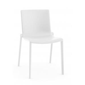 2 Silla interior, exterior blanco KAT Resol - 2 unidades