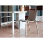 2 Silla interior, exterior blanco KAT Resol - 2 unidades
