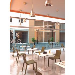 2 Silla interior, exterior blanco KAT Resol - 2 unidades