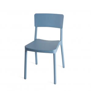 4 Silla interior, exterior azul retro LISBOA Resol - 4 unidades