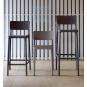 4 Taburete alto interior, exterior chocolate LISBOA Resol - 4 unidades