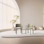 4 Silla con brazos interior, exterior negro NEW FIONA Resol - 4 unidades
