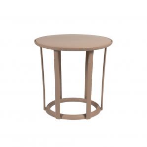 4 Mesa auxiliar interior, exterior Ø40 arena RAFF Resol - 4 unidades