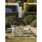 Set 2+1 sillas con brazos-cojín-mesa interior, exterior negro RAFF Resol
