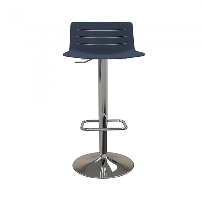 Taburete medio interior gris oscuro SKIN Resol