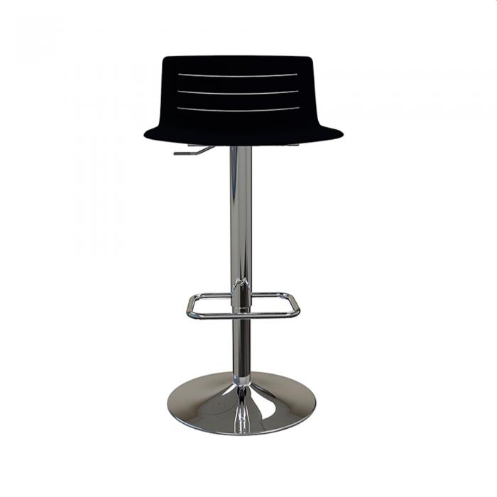Taburete medio interior negro SKIN Resol