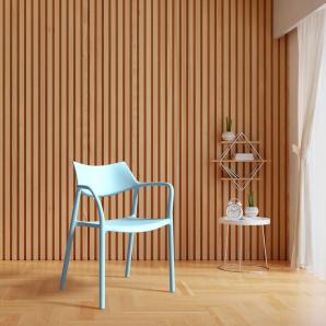 2 Silla con brazos interior, exterior negro SPLASH AIRE Resol - 2 unidades