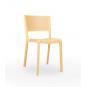 4 Silla reciclada interior, exterior amarillo fuego SPOT ECO Resol - 4 unidades