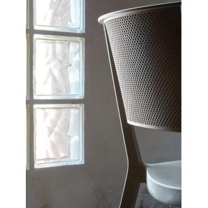 4 Silla reciclada interior, exterior amarillo fuego SPOT ECO Resol - 4 unidades