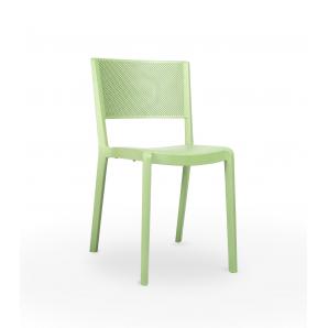 4 Silla reciclada interior, exterior verde agua SPOT ECO Resol - 4 unidades