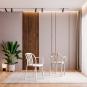 4 Silla con brazos interior, exterior arena SUE Resol - 4 unidades