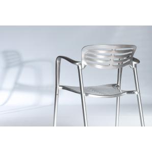 2 Silla interior, exterior aluminio TOLEDO Resol - 2 unidades