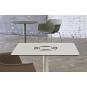 Mesa cuadrada interior, exterior 70x70 marfil TOLEDO AIRE Resol