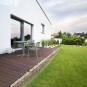 Mesa cuadrada interior, exterior 70x70 marfil TOLEDO AIRE Resol