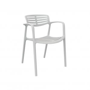 4 Silla con brazos reciclada interior, exterior luna TOLEDO AIRE ECO Resol - 4 unidades