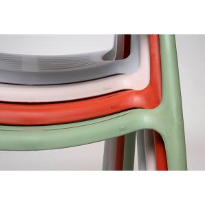4 Silla con brazos reciclada interior, exterior noche TOLEDO AIRE ECO Resol - 4 unidades