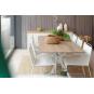 Mesa rectangular interior, exterior 180x90 pie negro - tablero negro VELA L Resol