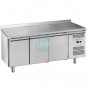 Mesa Refrigerada Bajo Mostrador 3 Puertas, 1,8 Metros, Fondo 70 cm, ForCold